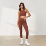 Lounge 365 sekunnin skin leggingsit suklaa vaatteet naiset D46R26890