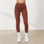 Lounge 365 sekunnin skin leggingsit suklaa vaatteet naiset D46R26890 - Image 3
