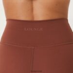 Lounge 365 sekunnin skin leggingsit suklaa vaatteet naiset D46R26890 - Image 4