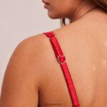 Lounge arvokkaat parvekeliivit ja g-stringsetti kastanjanruskea alusvaatteet naiset D46R26140 - Image 3