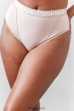 Lounge bambu perushousut (setti) taupe alusvaatteet naiset D46R26431