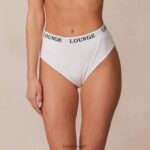Lounge bambu perushousut valkoinen alusvaatteet naiset D46R26432