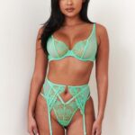 Lounge britneyn intiimisetti Minttu alusvaatteet naiset D46R26328