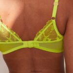Lounge carmen intiimi setti lime alusvaatteet naiset D46R26330 - Image 4