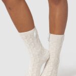 Lounge chenille-neulotut sukat helmi vaatteet naiset D46R26950