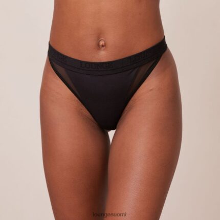 Lounge contour mesh stringit musta alusvaatteet naiset D46R26372