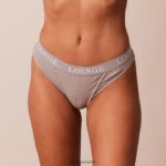 Lounge erittäin mukavat resorihousut harmaa alusvaatteet naiset D46R26731