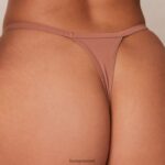 Lounge klassiset stringit mokka alusvaatteet naiset D46R26527 - Image 3