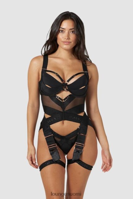 Lounge livia intiimi setti musta alusvaatteet naiset D46R26565