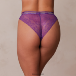 Lounge muodin alushousut violetti alusvaatteet naiset D46R26290 - Image 2