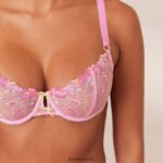 Lounge nelly intiimi setti vaaleanpunainen alusvaatteet naiset D46R26357 - Image 3