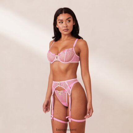 Lounge nelly intiimi setti vaaleanpunainen alusvaatteet naiset D46R26357