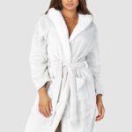 Lounge niin pehmeä ylellinen aamutakki minkki vaatteet naiset D46R26949