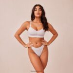 Lounge paljaat rintaliivit & stringit harmaa alusvaatteet naiset D46R26177 - Image 3