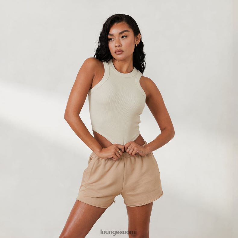 Lounge ribbed racer back top x jess hunt luuta vaatteet naiset D46R26796 - Image 2