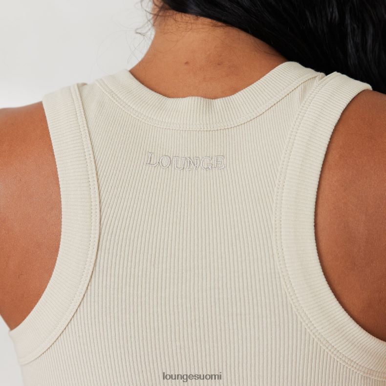 Lounge ribbed racer back top x jess hunt luuta vaatteet naiset D46R26796 - Image 4