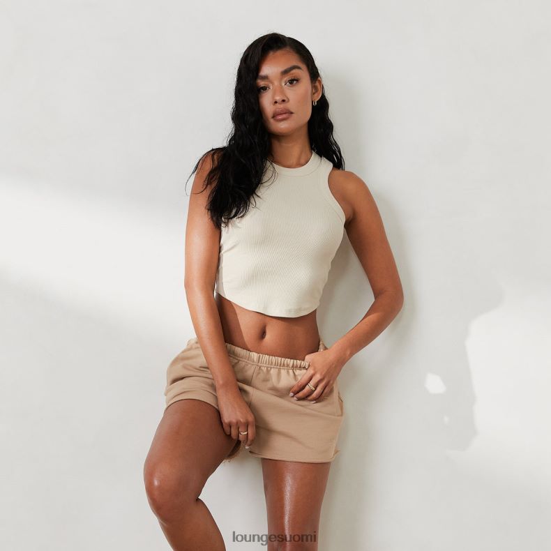 Lounge ribbed racer back top x jess hunt luuta vaatteet naiset D46R26796 - Image 6