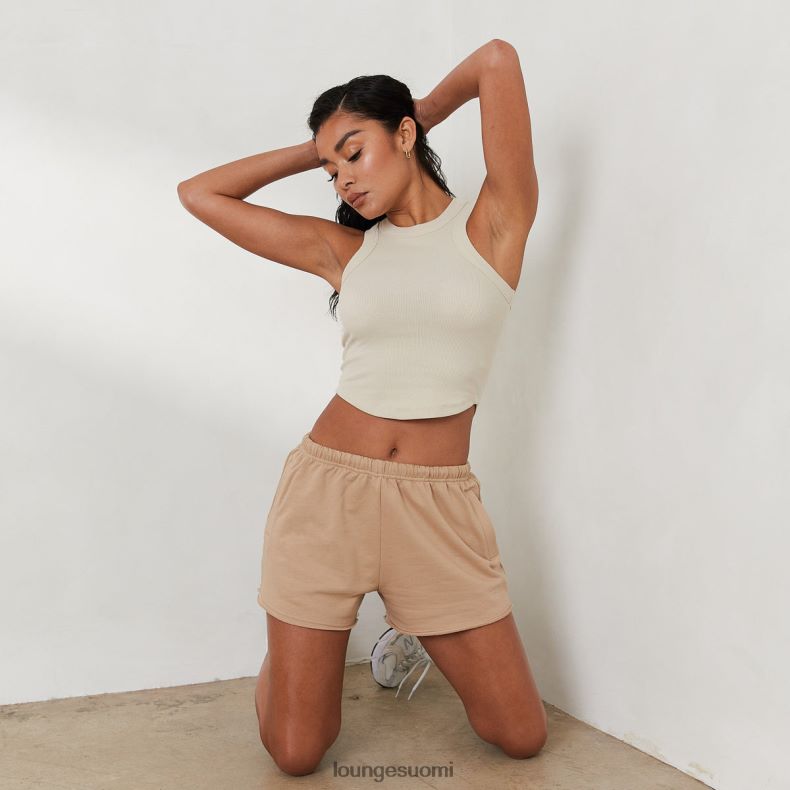 Lounge ribbed racer back top x jess hunt luuta vaatteet naiset D46R26796 - Image 7