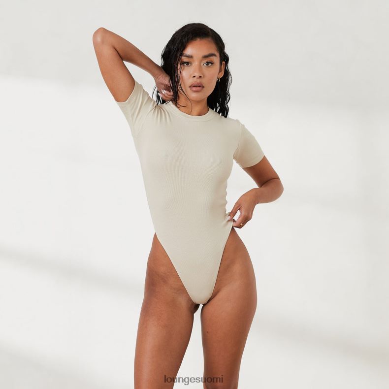 Lounge ribine t-paita bodysuit x jess hunt luuta vaatteet naiset D46R26809 - Image 3