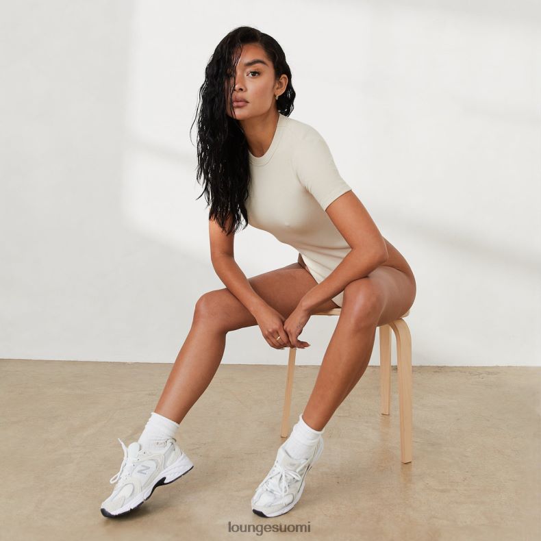 Lounge ribine t-paita bodysuit x jess hunt luuta vaatteet naiset D46R26809 - Image 1