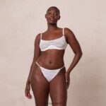 Lounge rohkeat mesh-rintaliivit & stringit/housutsetti valkoinen alusvaatteet naiset D46R2641 - Image 11