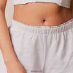 Lounge röyhelöiset pyjamashortsit pakkasta vaatteet naiset D46R26929 - Image 3