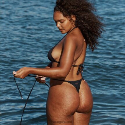 Lounge tan luxe bikinit musta uimapuvut naiset D46R261024