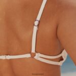 Lounge välttämätön bikinipaita kerma uimapuvut naiset D46R261000 - Image 7
