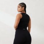 Lounge välttämätön tanktop musta vaatteet naiset D46R26829 - Image 2