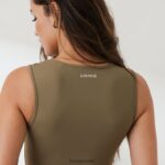 Lounge välttämätön tanktop oliivi vaatteet naiset D46R26828 - Image 3