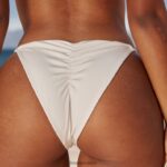 Lounge välttämättömät bikinihousut kerma uimapuvut naiset D46R261002 - Image 12