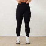 Lounge välttämättömät leggingsit musta vaatteet naiset D46R26900 - Image 5