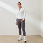 Lounge välttämättömät leggingsit puuhiili vaatteet naiset D46R26896 - Image 8