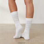 Lounge välttämättömät sukat (kaksi pakkausta) kerma vaatteet naiset D46R26934 - Image 2