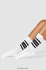 Lounge välttämättömät sukat (kaksi pakkausta) musta vaatteet naiset D46R26932 - Image 5