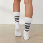 Lounge välttämättömät sukat (kaksi pakkausta) puuhiili vaatteet naiset D46R26944 - Image 2