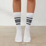 Lounge välttämättömät sukat (kaksi pakkausta) puuhiili vaatteet naiset D46R26944