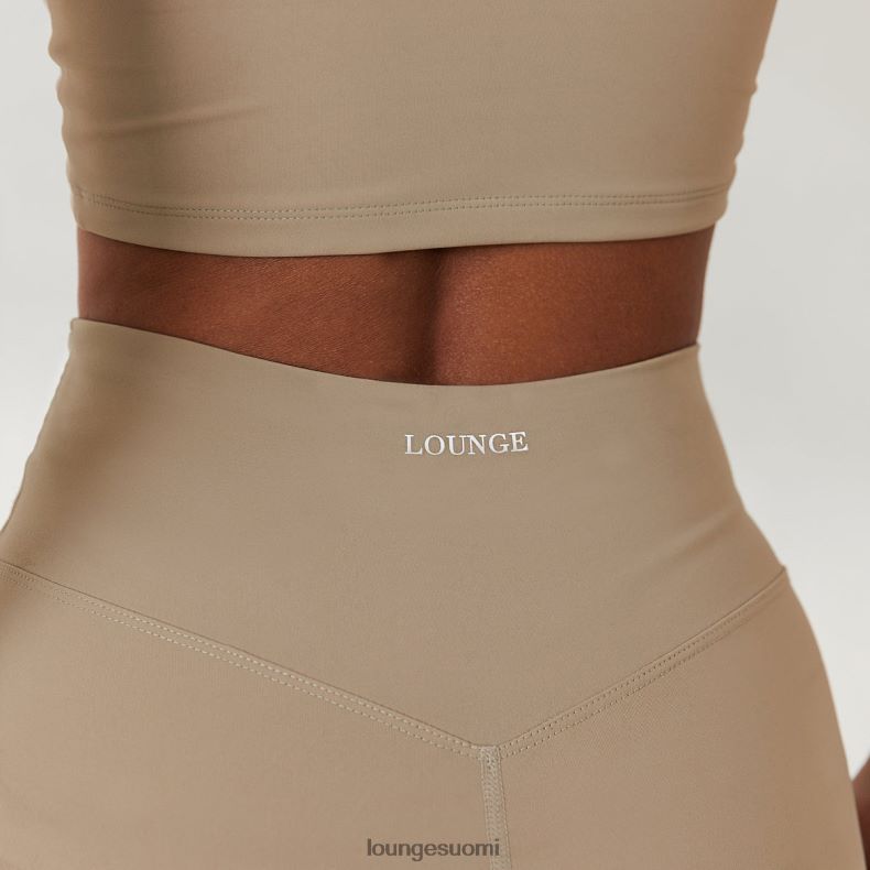 Lounge vetoketjulliset nilkka leggingsit x jess hunt kellanruskea vaatteet naiset D46R26815 - Image 5