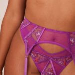 Lounge victoria intiimi setti violetti alusvaatteet naiset D46R26334 - Image 5
