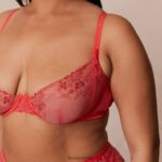 Lounge vixen intiimi setti kirsikka alusvaatteet naiset D46R26327 - Image 6