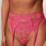 Lounge whitney intiimi setti kuuma pinkki alusvaatteet naiset D46R26612 - Image 10
