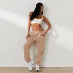 Lounge ylimitoitettu lenkkeily x jess hunt karamelli vaatteet naiset D46R26817
