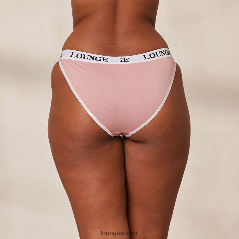 Lounge bambu kolmiohousut vaaleanpunainen alusvaatteet naiset D46R26428
