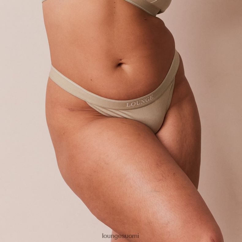 Lounge bambu minikolmiohihnat oliivi alusvaatteet naiset D46R26406