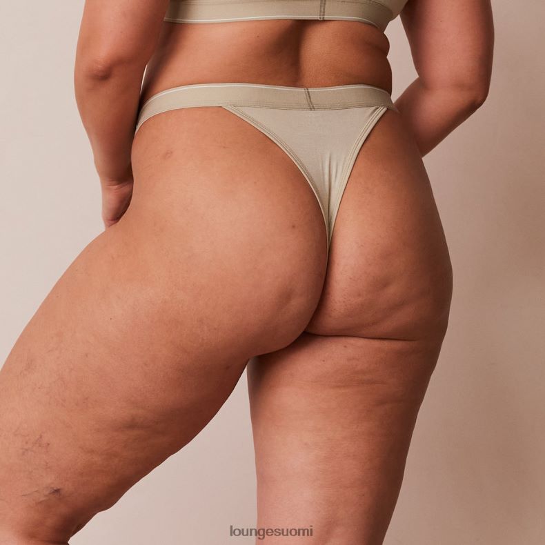 Lounge bambu minikolmiohihnat oliivi alusvaatteet naiset D46R26406