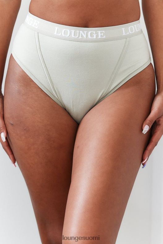 Lounge bambu perushousut (setti) oliivi alusvaatteet naiset D46R26387