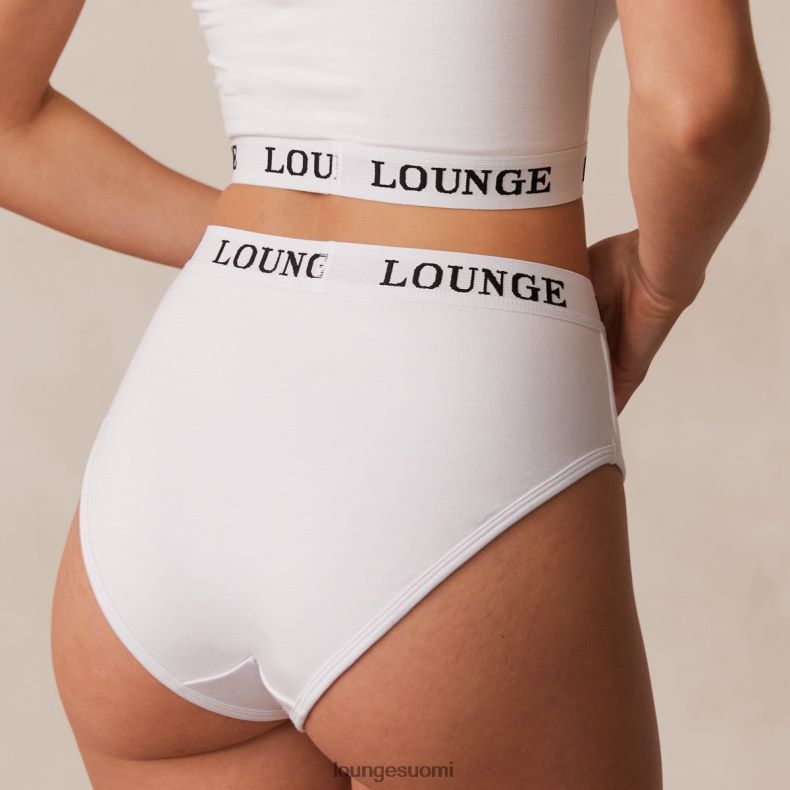 Lounge bambu perushousut valkoinen alusvaatteet naiset D46R26432