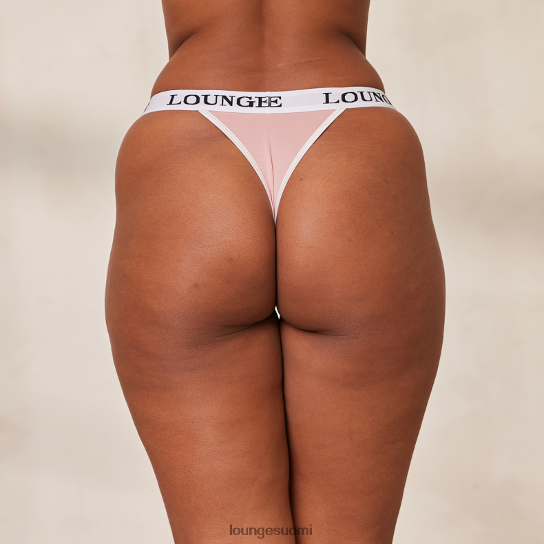 Lounge bambusta valmistettu kolmioremmi vaaleanpunainen alusvaatteet naiset D46R26420