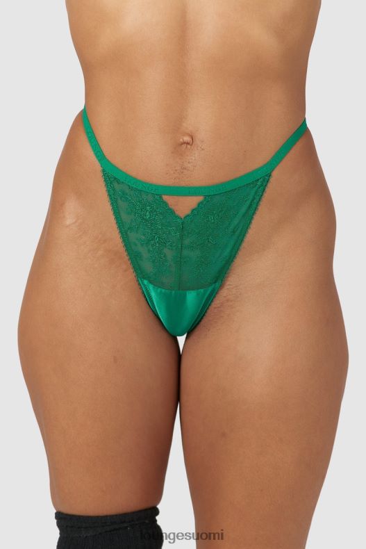 Lounge flirttaile g-string smaragdi alusvaatteet naiset D46R26551