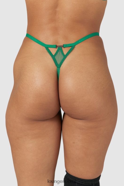 Lounge flirttaile g-string smaragdi alusvaatteet naiset D46R26551